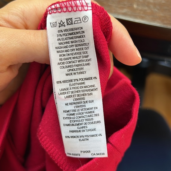 French Connection classic red dress - Picture 5 of 5